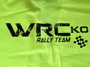 Transferový potisk WRC